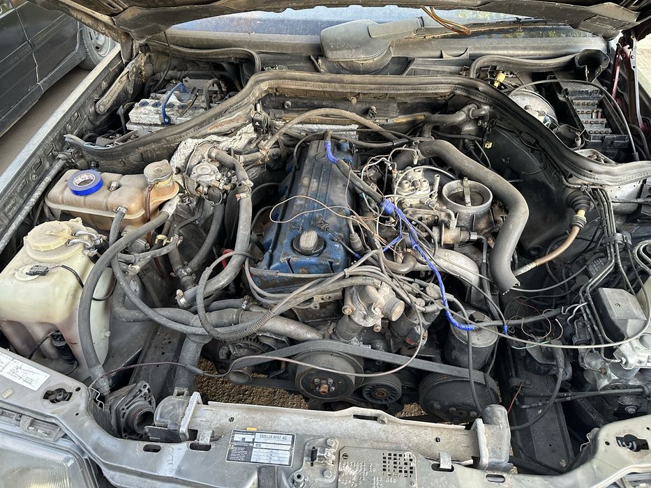 Mercedes w124 m102 на разбор