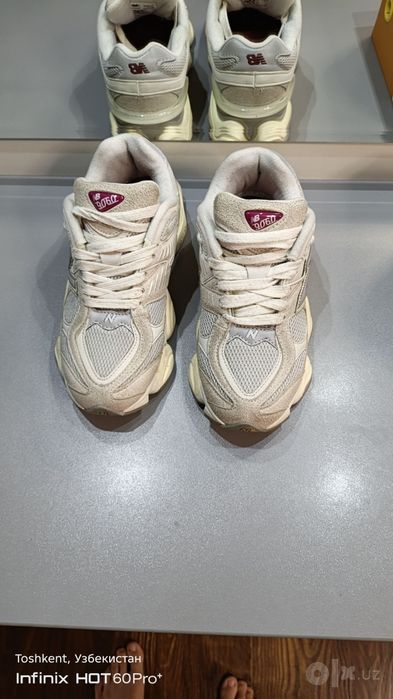Кроссовки New Balance 9060 — стильные бежевые (Sea Salt