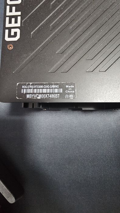 3090 Rog Strix охлаждане + вентилатори