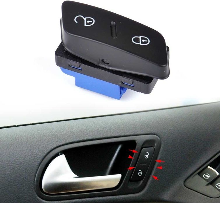 Панел бутони ел.стъкла Golf Caddy Passat Tiguan  Skoda Superb Fabia