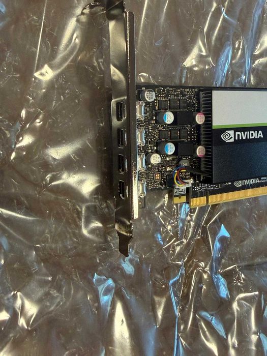 Nvidia HP T1000 - 8GB GDDR6 PCIe3x16 896 CUDA 50W 4x mDP