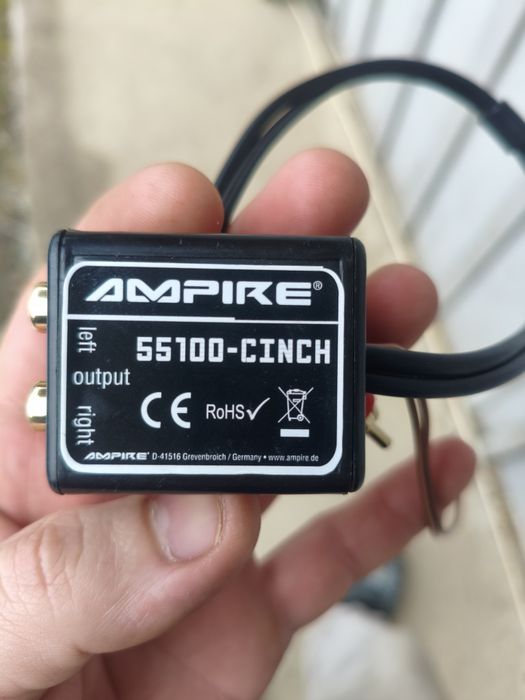 Filtru deparazitare audio / izolator audio RCA