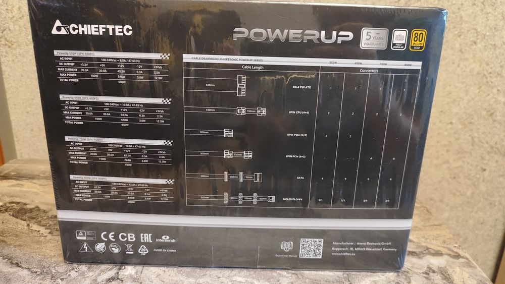 Chieftronic Powerup GPX-750FC 750W