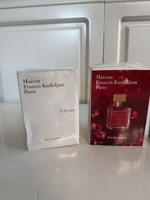 Parfum Maison Francis Kurkdjian - À la Rose, - Baccarat Rouge 540 Parfum Creed Aventus , Silver Mountain Water