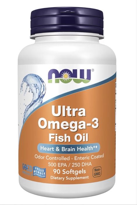 Омега 3 NOW Foods: Ultra Omega-3 500 EPA / 250 DHA