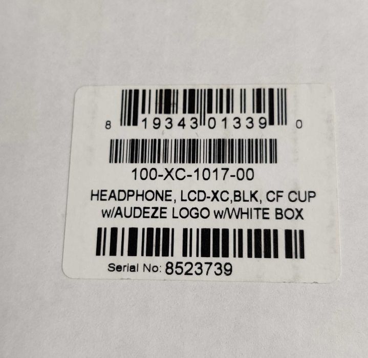 Слушалки/ Headphones Audeze LCD-XC, Creator edition, real leather