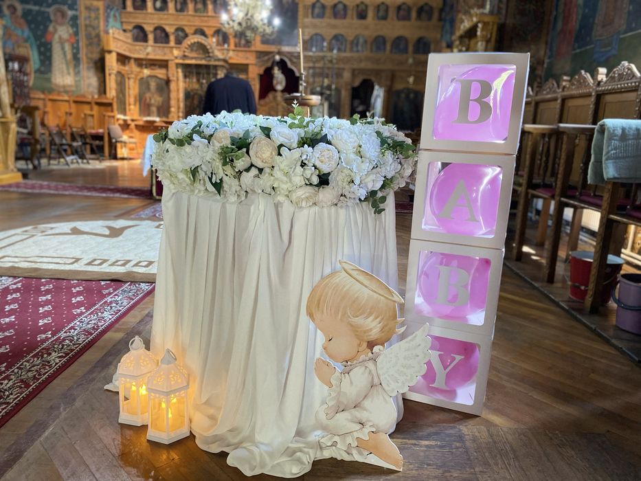 Decor cristelnita / panouri foto / aranjamente