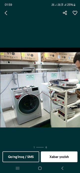 Zapchast konditsaner Kir mashina INVERTER