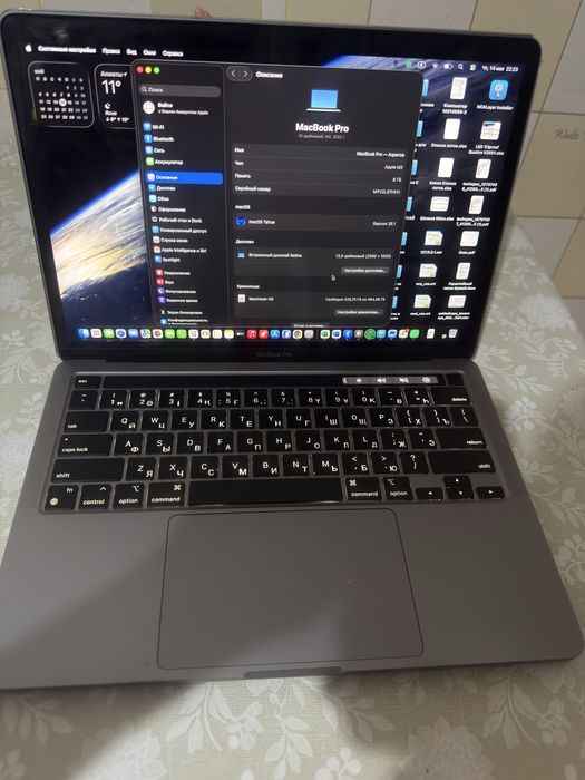 Macbook pro 13 M2 8/512Gb