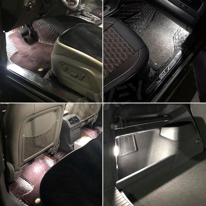 Lămpi Interior LED Audi/VW/Skoda/Porsche - Set 2 Buc