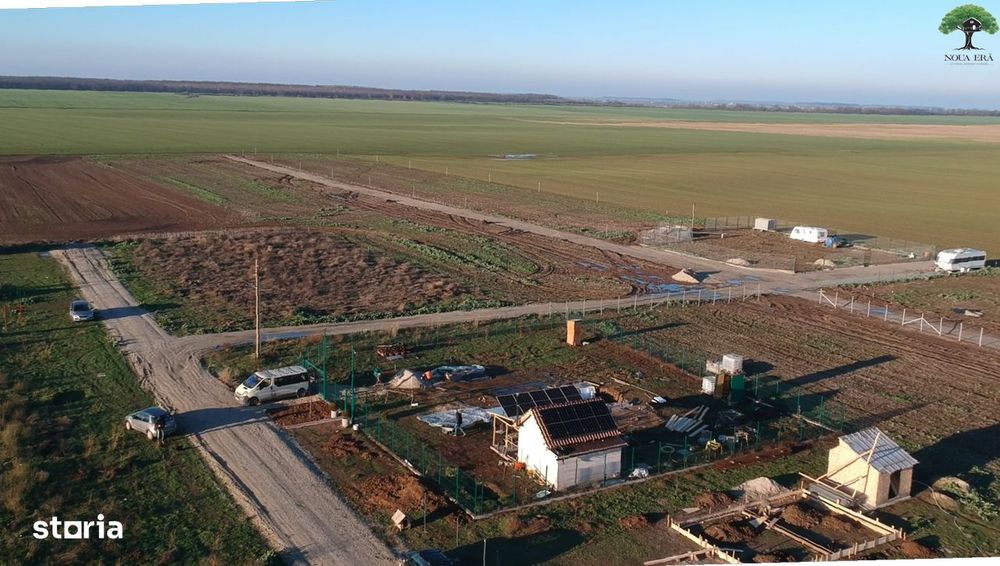 Loturi premium 1000 mp zona Frumușani – lângă pădure, drum județean. - Vedere 2