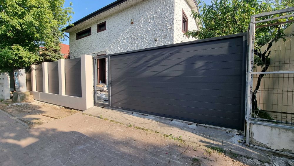 Garduri si porti din lamela aluminiu