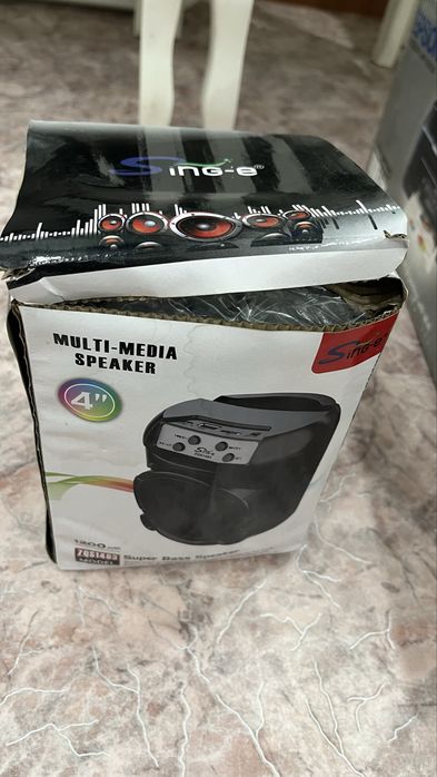 Колонка не вынималась из коробки