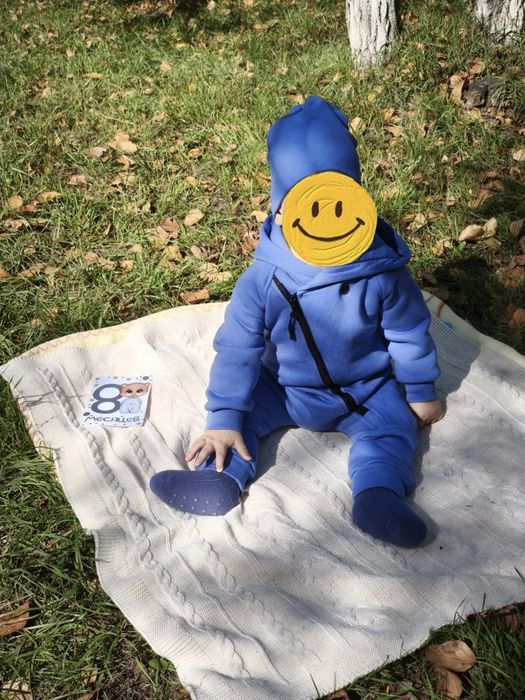 Комбинезон + шапочка