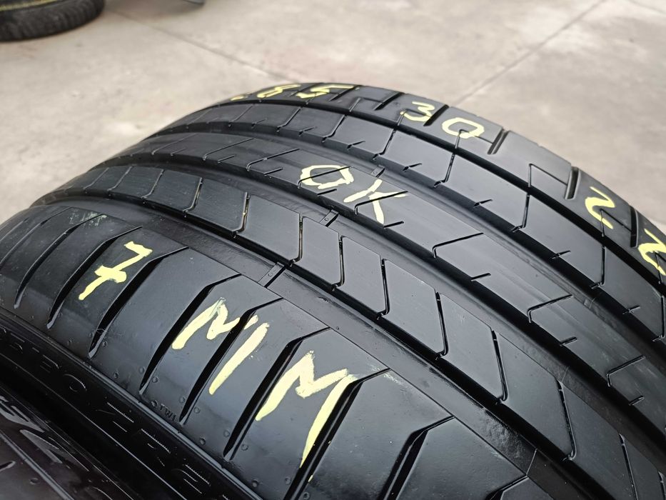 Doua anvelope vara 285 30 22 pirelli p zero pncs profil 7 mm