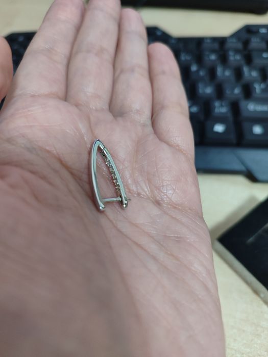 Серьги серебро 925