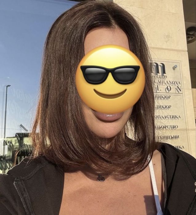 Естествена коса.