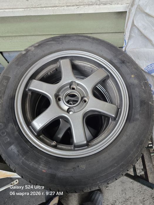 Продам диски с летней резиной на 15