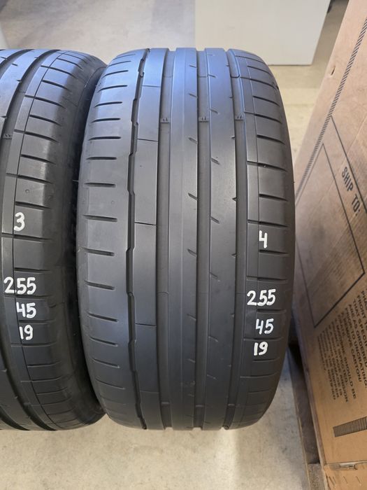 255/45R19 104W 4бр.Hankook ev TO  Performance Неразличими от НОВИ-DEMO