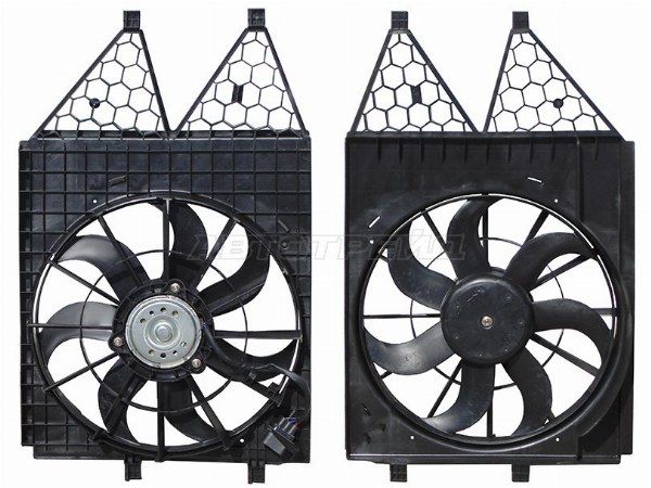 Диффузор радиатора в сборе  Volkswagen Polo