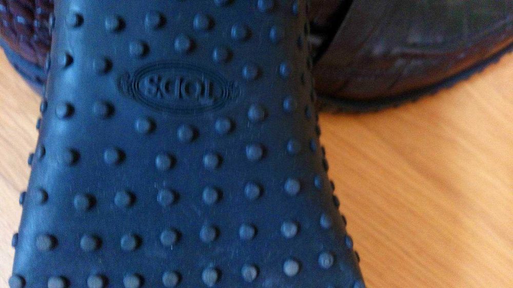 Мокасини на топ бранда Tod's, Италия, 100% естествена кожа, 38,5