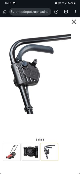 Masina de tuns iarba, electrica, 1200W, latime taiere 32 cm,  nou la cutie 2 ani garanție,