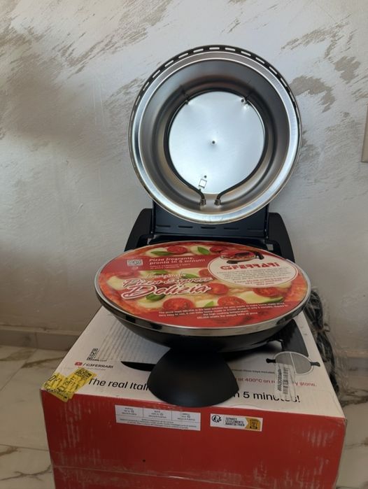 Фурна за пица G3 Ferrari Delizia G10006 / 400°C / Черна