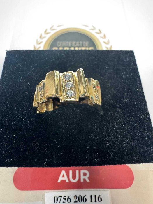 Inel din aur 14k (68901.1/ 10 Pacurari 1) Garantie 2 ani!