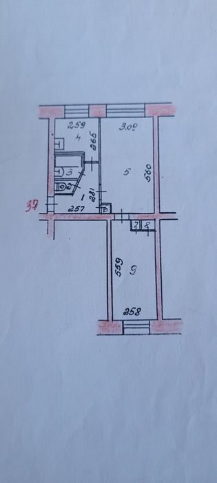 Продам 2-х квартиру на 4 районе