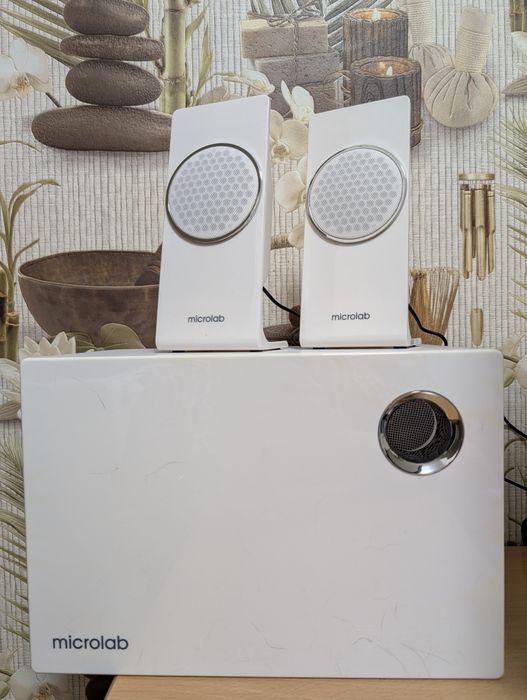 Компьютерные колонки Microlab M-660BT белый