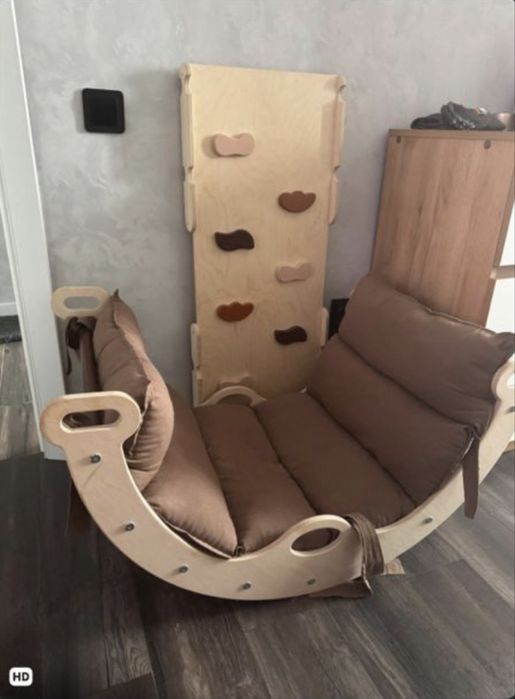 Детская Горка пиклера с матрасиком