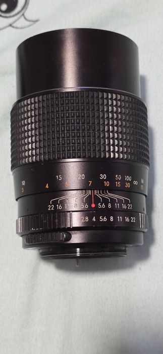 Obiectiv montura M42 Auto Chinon 135mm f/2.8