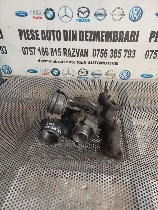 Turbo Turbina Dodge Mitsubishi Vw 2.0nTdi Motor BSY BKD Cod 03GJ - Dezmembrari Arad