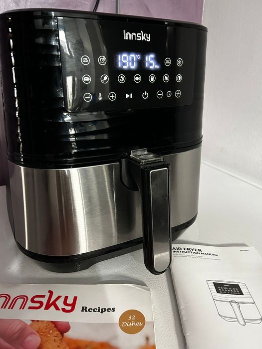 Friteuza cu aer cald Innsky 1700 W la jumatate de preț !