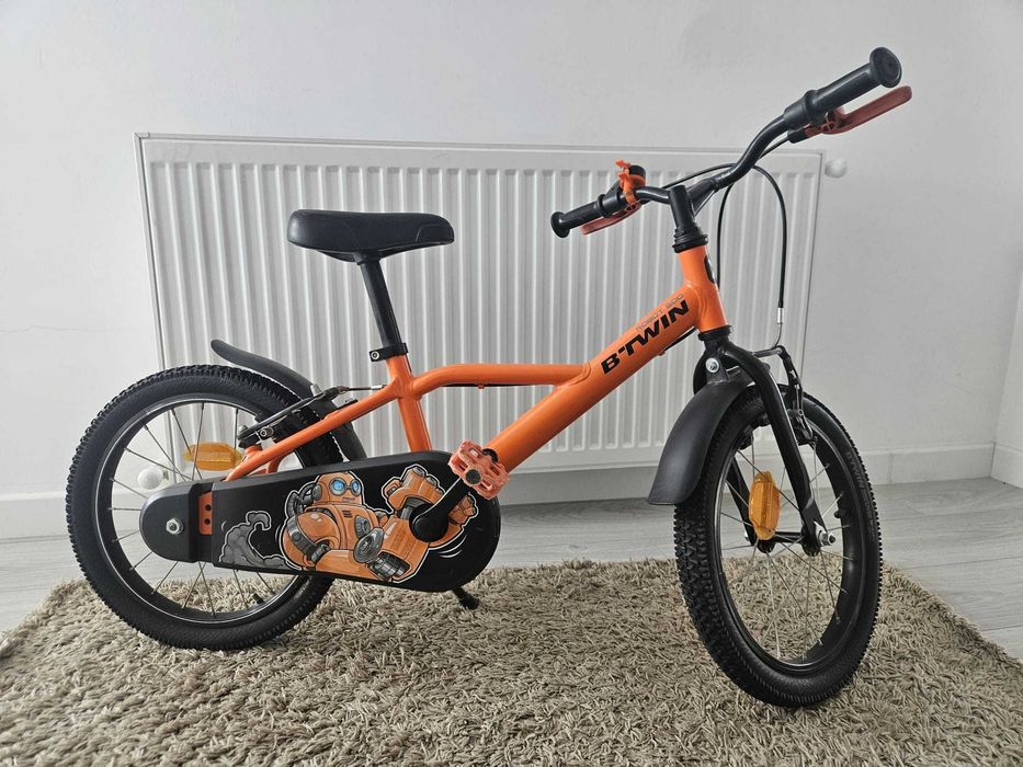 Bicicleta baieti Decathlon BTWIN 16” – Robot 500