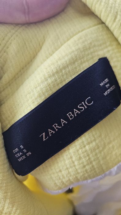 Жълто сако ZARA размер S