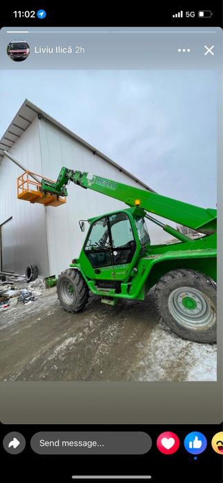 Merlo p40.17 forklift