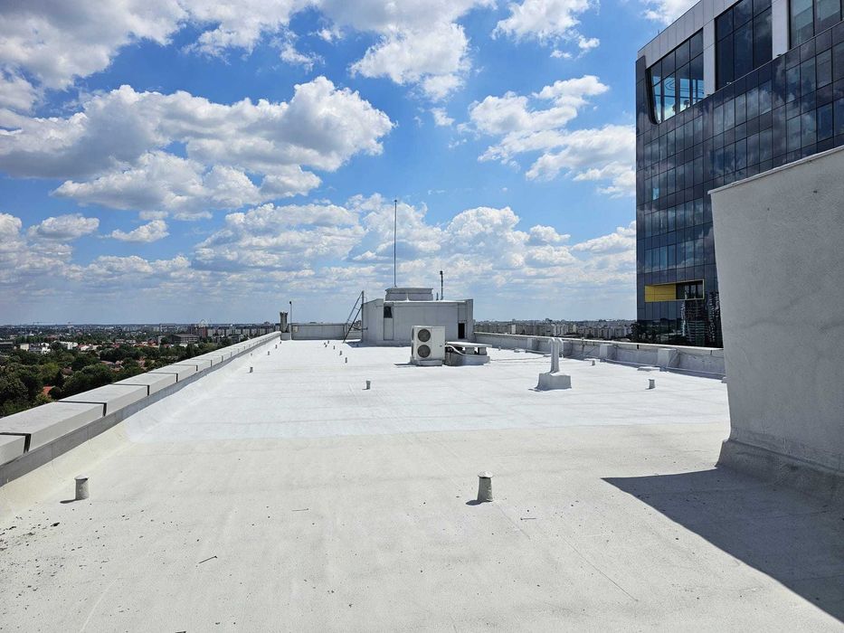 Hidroizolații acoperișuri – curățare, scanare, reparații, mentenanță