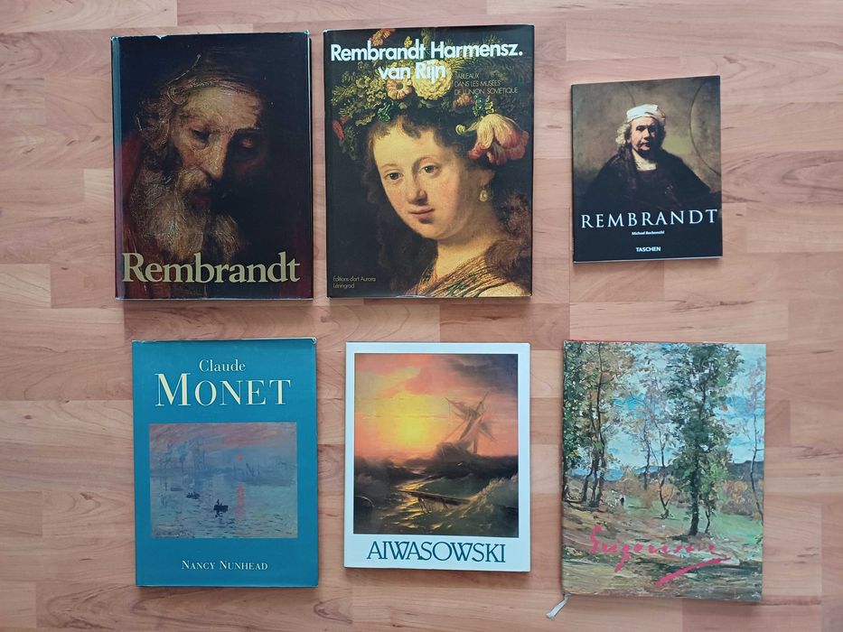 Albume pictură (Rembrandt, Monet etc)