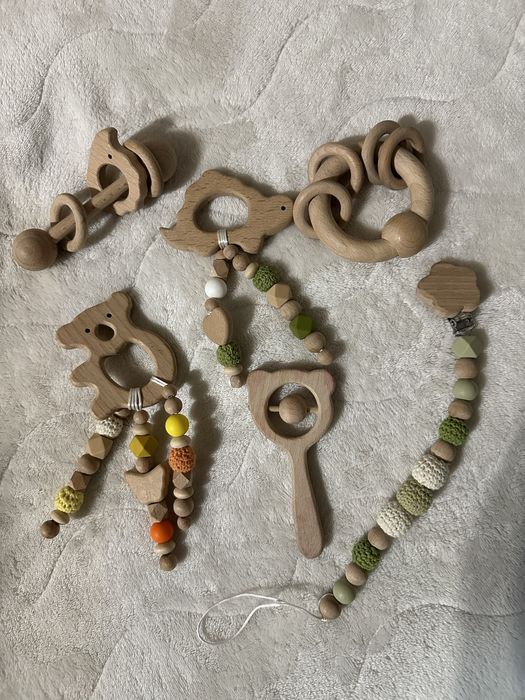 Грызунки погремушки держатель для соски