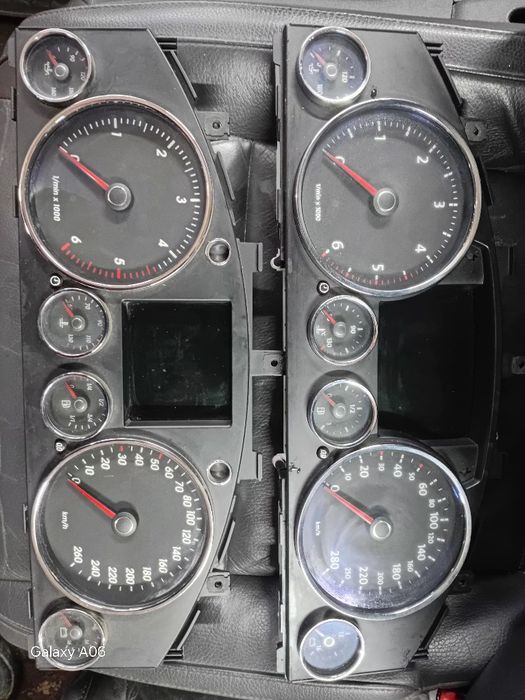 Ceas de bord  color touareg 7L nfl 2003-2007si facelift 2007-2010