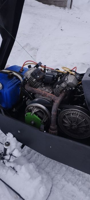 Снегоход бурлак.