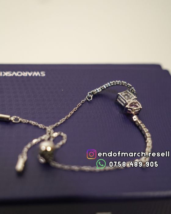 Bratara Swarovski Attract Soul double crystal