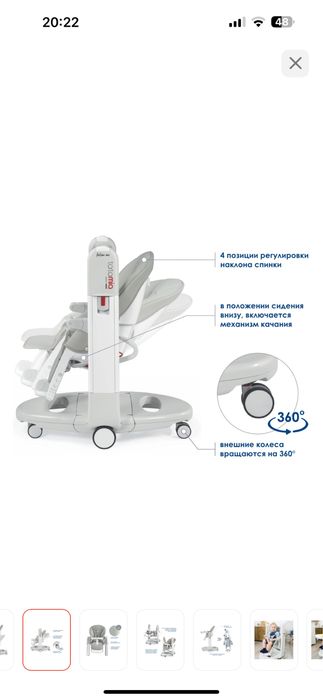Стульчик для кормления Peg Perego Tatamia