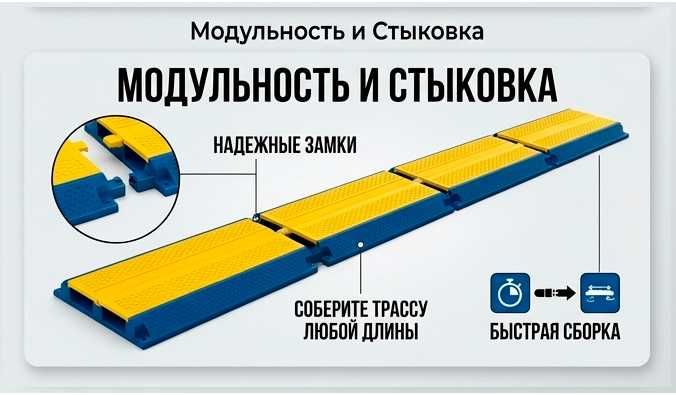 Кабель канал, 2 канала 1 метр