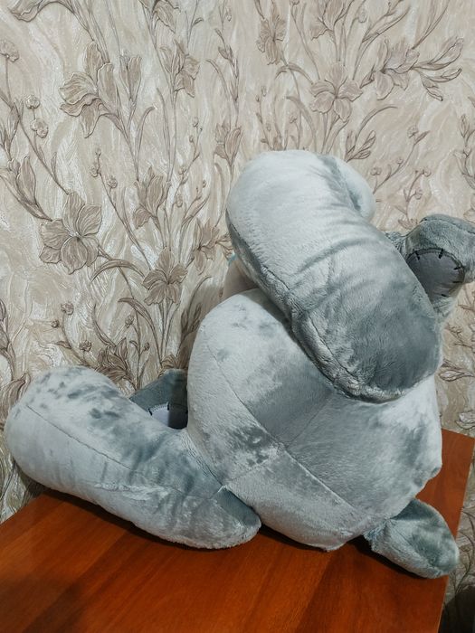 Мягкая  игрушка "Мишка Тэдди"серого цвета.