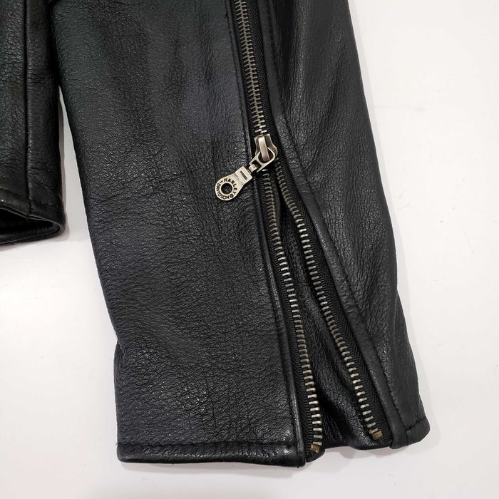 HARLEY DAVIDSON Харли Оригинално Кожено Рокерско Яке Рокерия Кожа L-XL