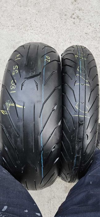 SET cauciucuri moto (120/70/R17 - 190/50/R17) (120/70/r17 - 180/55/R17)