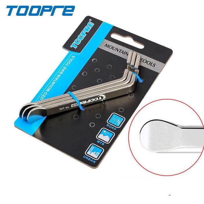 Set 3 leviere metal anvelope bicicleta trotineta cheie levier tool