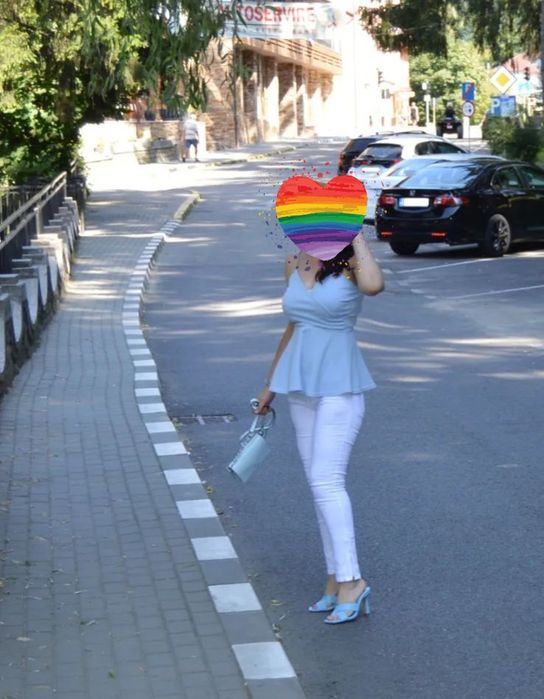 Top maieut culoare Baby blue